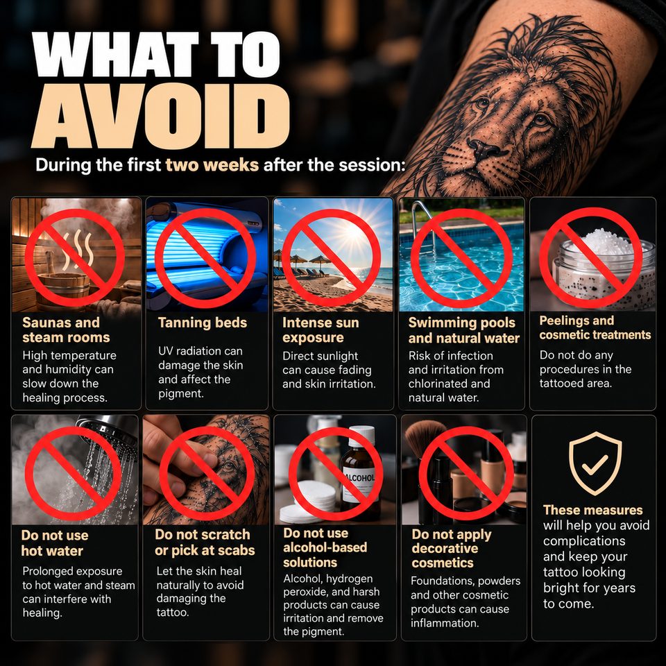What to avoid