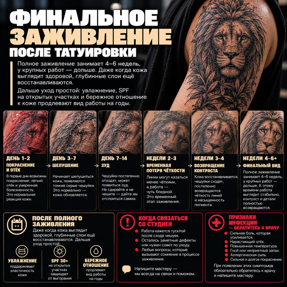 Финальное заживление